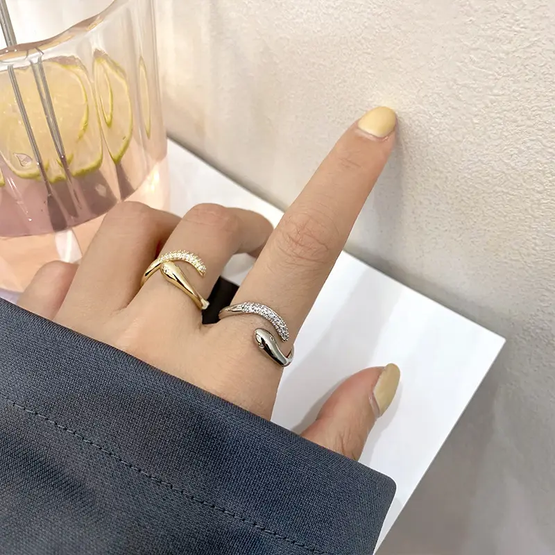 EMLYS.studio - SNAIL RING adjustable Cincin Simple 6