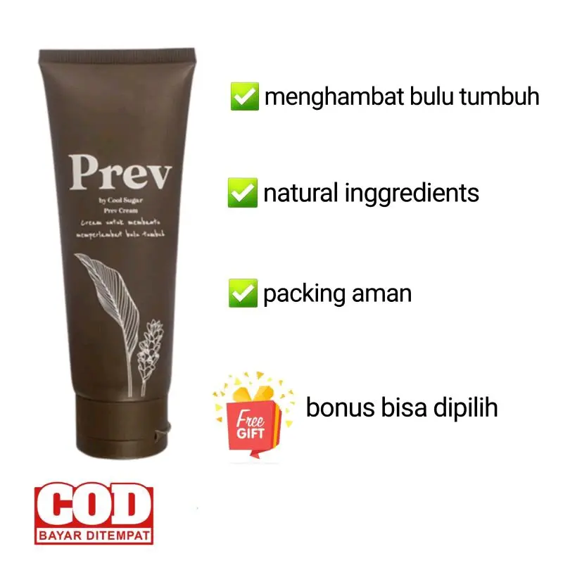 krim Prev (Penghambat Tumbuh Bulu) cool sugar wax Removal Wax 0