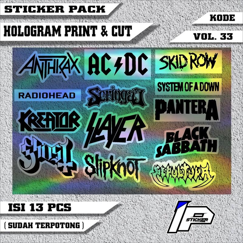 STICKER RACING / STIKER PACK KATA KATA / STIKER MOTOR / STICKER BALAP HOLOGRAM VOL.33 6