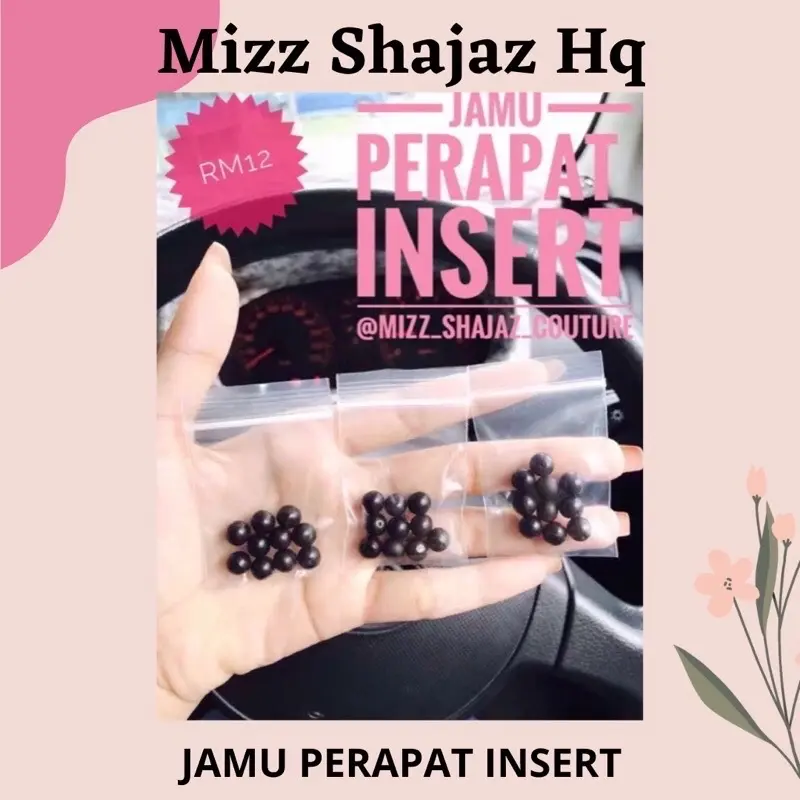 Jamu Perapat Insert
