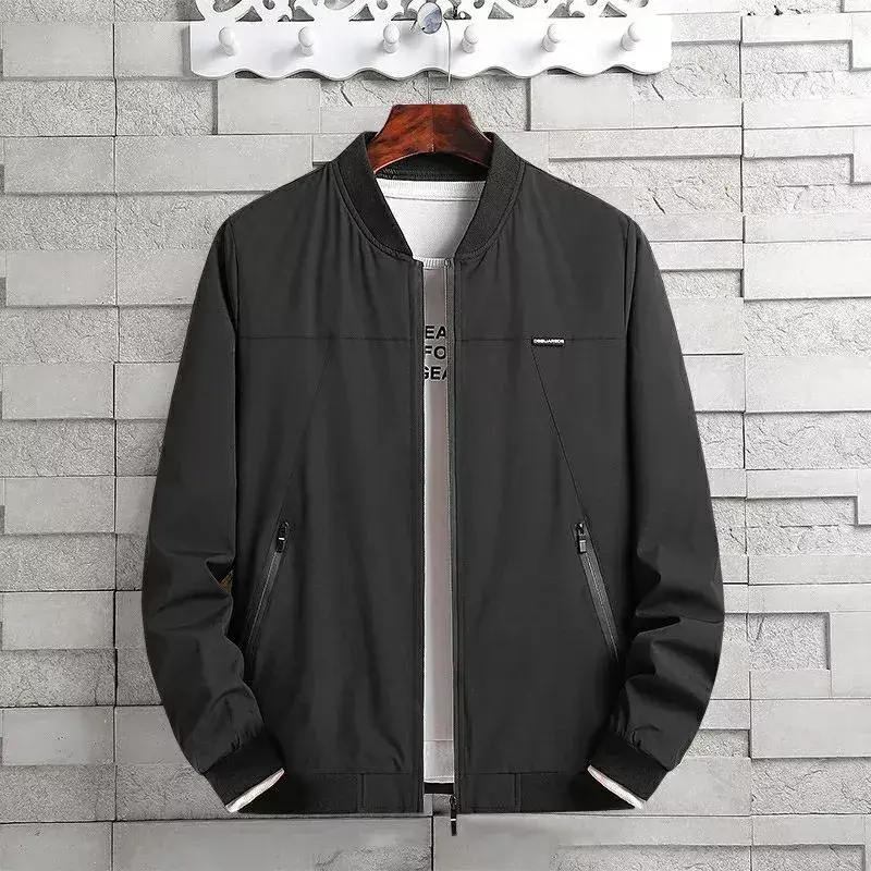 JAKET BOMBER PRIA POLOS ORIZINAL PREMIUM BAHAN TASLAN IMPORT WATERFROOP 80% Kantong Merah 0