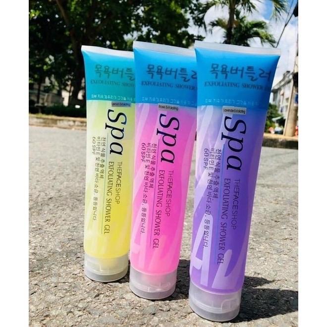 Sản Phẩm Tẩy Tế Bào Da Chết Spa 350ml Cho Mặt Và Body - Skincare Cho Nữ Women - Trà, Tea 2