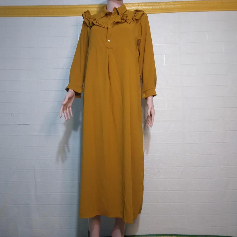 dres jumbo kain crinkle mix motif ld 120cm dengan tali pinggang yg panjang dan bawahan mayung standar Busui Gamis Muslim Wanita Kombinasi 5