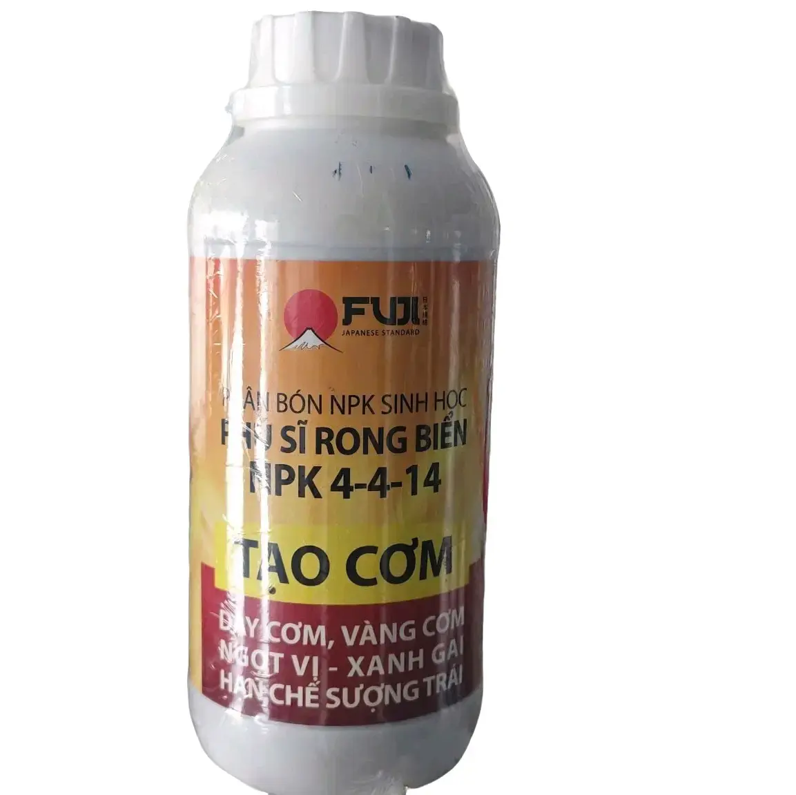PHÂN BÓN SINH HỌC " TẠO CƠM NPK 4-4-14 CHUYÊN GIA TẠO CƠM ĐẦY HỘC, VÀNG CƠM, NGỌT VỊ, XANH GAI CHUYÊN SẦU RIÊNG" MUA 2 TẶNG 1