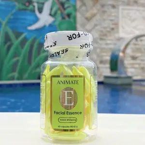 Animate Facial Essence Serum Vitamin Wajah Original Isi 60 Kapsul Mencerahkan Dark