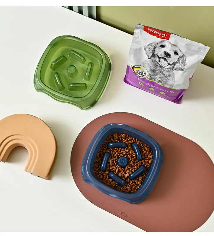 Bát ăn, chén ăn chậm chống nghẹn cho chó mèo - 4pets offical 6