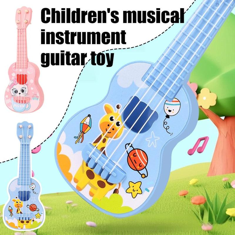 Product Introduction of Đàn Ghi Ta Dễ Thương, Dành Cho Trẻ Từ 5-9 Tuổi, Đàn Ghi Ta Ukulele, Đồ Chơi Âm Nhạc Cho Trẻ Mới Biết Đi, Thích Hợp Cho Trẻ Mới Biết Đi Từ 1-3 Tuổi, Âm Nhạc, A6J8 42