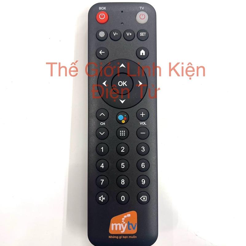  Điều Khiển Remote MyTv  Có Giọng Nói  - Phím Bấm Cao Su Cao Cấp Bấm êm Mềm 
