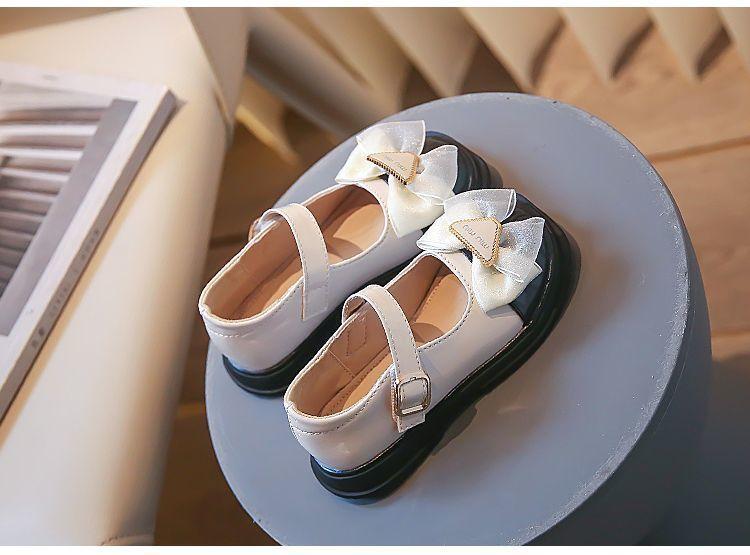 Product Introduction of Giày Bé Gái, Phong Cách Anh Quốc, Giày Da Nhỏ Dành Cho Trẻ Em, Hàng Mới Về Mùa Lò Xo Và Mùa Thu 2024, Giày Công Chúa Bé Gái, Thiết Kế Thời Trang, Màu Đen, Nhẹ 14