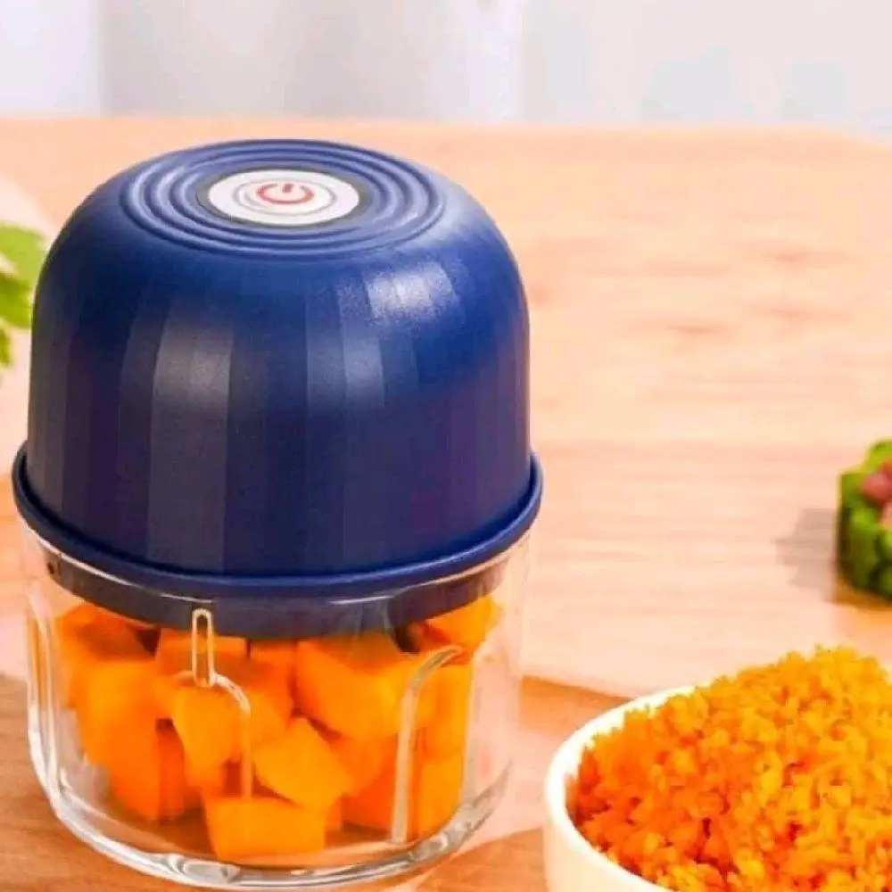 MÁY XAY MINI TỎI ỚT TÍCH ĐIỆN dụng  cụ  băm  tỏi  ớt