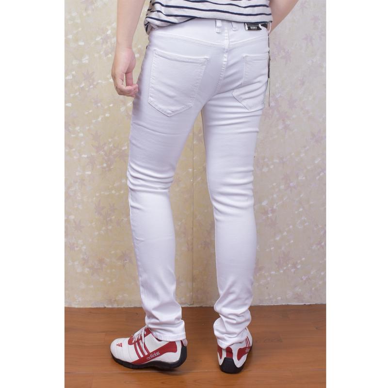 CELANA SOF JEANS STREET PRIA.. HITAM. ABU. PUTIH. 4