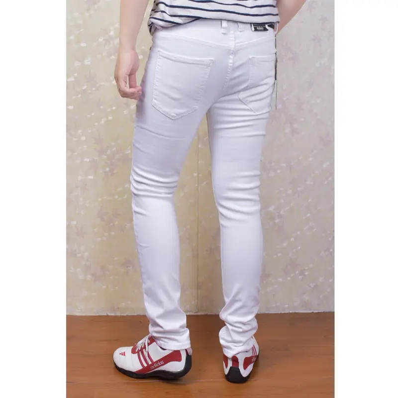CELANA SOF JEANS STREET PRIA.. HITAM. ABU. PUTIH. 4