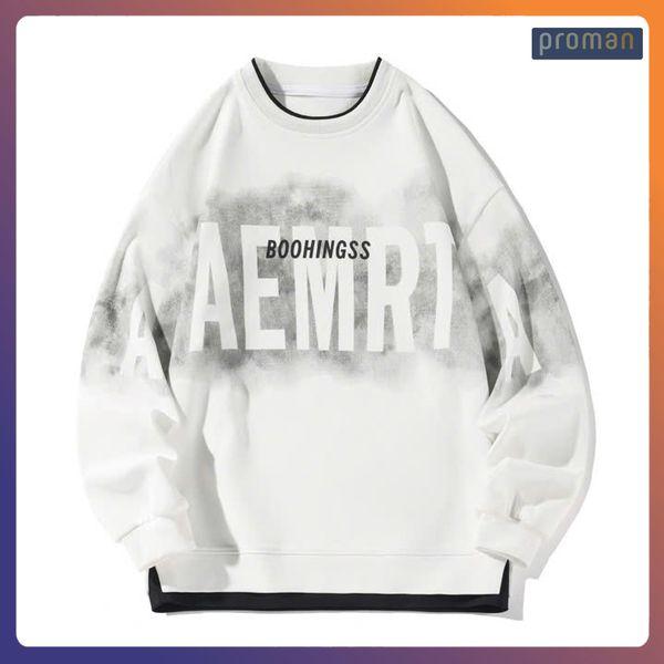 ÁO SWEATER NAM NỮ chất nỉ dày dặn Áo sweater nỉ 2 da dài tay xịn xò Menswear Cotton AD07 - PROMAN