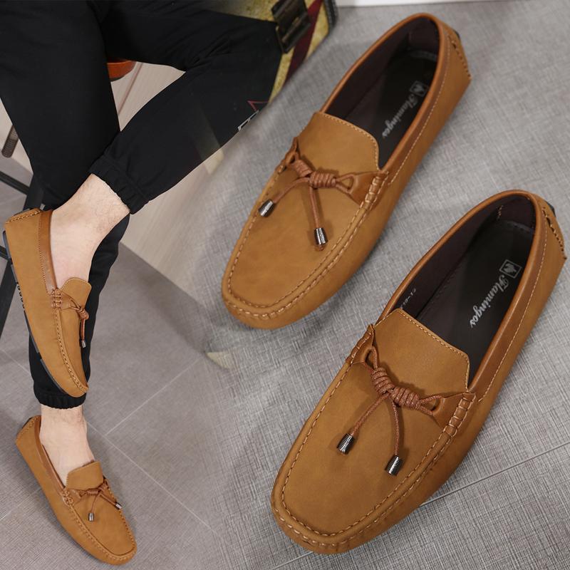 Product Introduction of NEW LEATHER LOAFER TOPSIDER FOR MEN AND WOMEN WY18-13 2