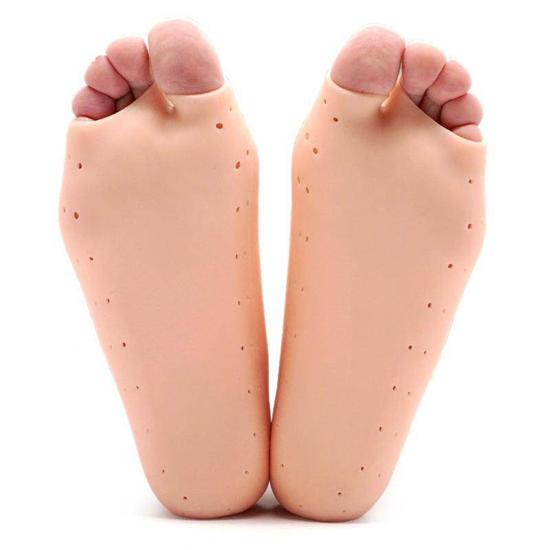 Product Introduction of Soft Silicone Gel Socks For Professional Foot Skin Care Protector Relieve Dry Cracked Peeling Heels Shoes Insole Pedicure Tools 29