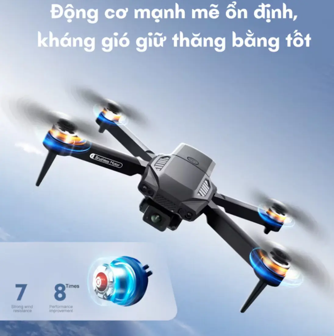 flycam động cơ không chổi than