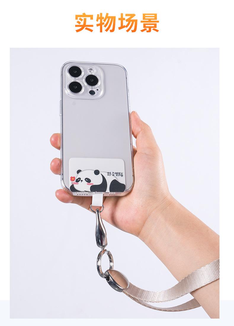 Product Introduction of Kẹp Dây Đeo Buộc Điện Thoại Tùy Chỉnh Miếng Đệm Vải Tpu Tùy Chỉnh Miếng Dán Lưng Thẻ Dây Treo Đầu Nối Pvc Giá rẻ 10
