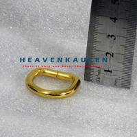 Gambar Aksesoris Tas - Ring D Emas 2 cm Tebal Kualitas Premium Harga Per Biji - emas dari Heaven Kaufen Kota Malang 3 Tokopedia