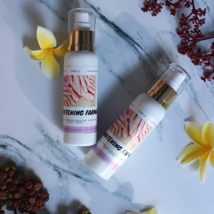 Henbody whitening farmasi ( 1 paket siang & malam)