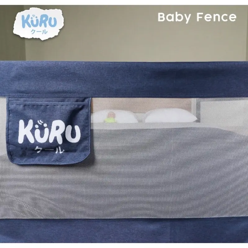 KURU Baby Bedrail 120 160 180 200cm Pembatas Pengaman Pagar Kasur Bayi Anti Jatuh READY!! Guard Pengaman Ranjang Kasur Bayi 3