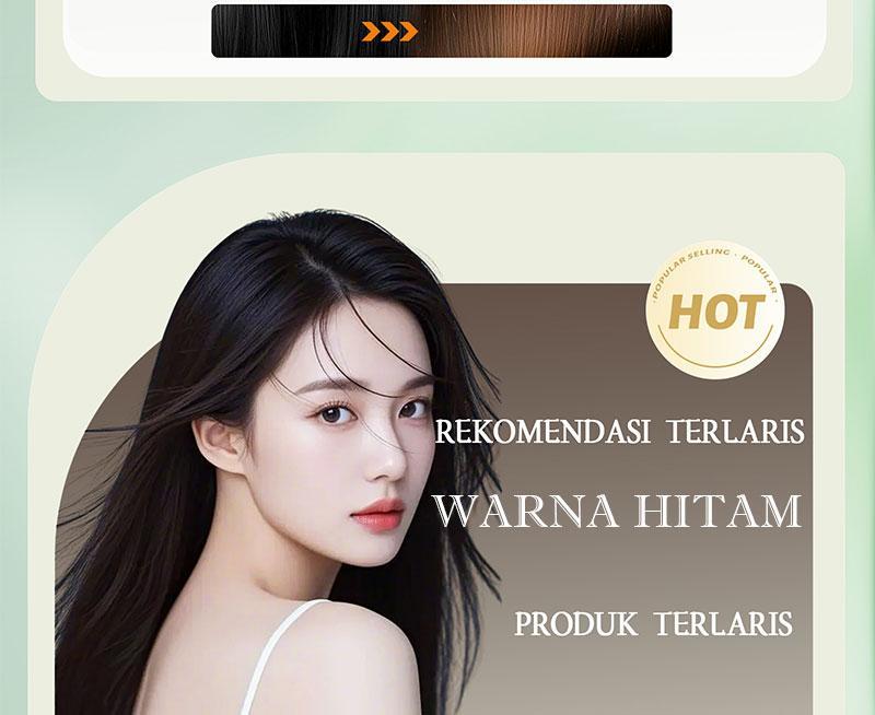 Product Introduction of 【Fajazz】【COD】Pewarna Rambut Beli 5 Gratis 1 Masker Rambut=160ML, Pewarna Rambut Alami, 2 in 1 Pewarna dan Perawatan, Pewarna Rambut Unisex, Pewarnaan Cepat, Cocok untuk Rambut Putih 16