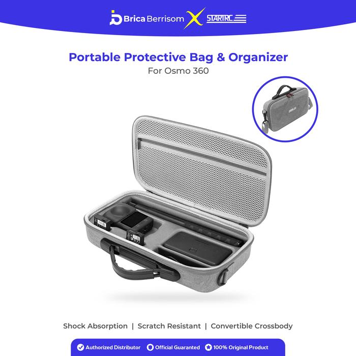 Gambar STARTRC Storage Set Portable Storage Shock absorption Scratch resistant Tas Portable Pelindung & Organizer For Osmo 360 - 12210010 dari Brica Berrisom Kab. Tangerang Tokopedia