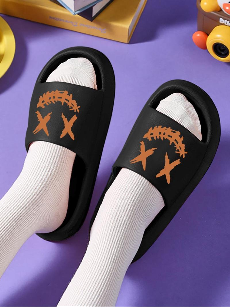 Product Introduction of Men's Casual Cartoon Pattern Slippers, Lightweight Breathable Comfortable Home Slippers, Non-slip Soft Slippers for Indoor & Outdoor Wear 14