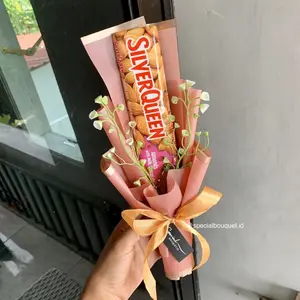 CANTIK, BUKET SILVERQUEEN 58 GR / BOUQUET SNACK .YUK DIORDER