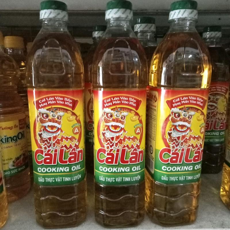 Dầu ăn Cái Lân 1lit combo 3 chai 120 k