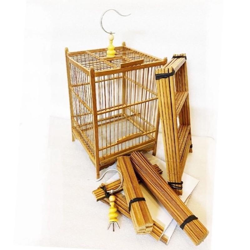 KHUNG LỒNG KHUYÊN HÚT MẬT NAN TRÚC. PHIP caurehut mat long chim ép