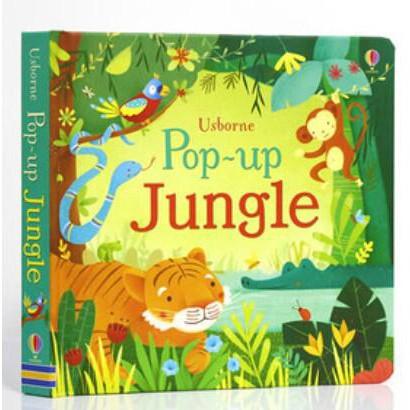 Product Introduction of High Quality Usborne Pop-Up (14 TITLES) Series Books Children Gift Set For Kids Age 2+ Dinosaur Garden Jungle Cinderella Season 18