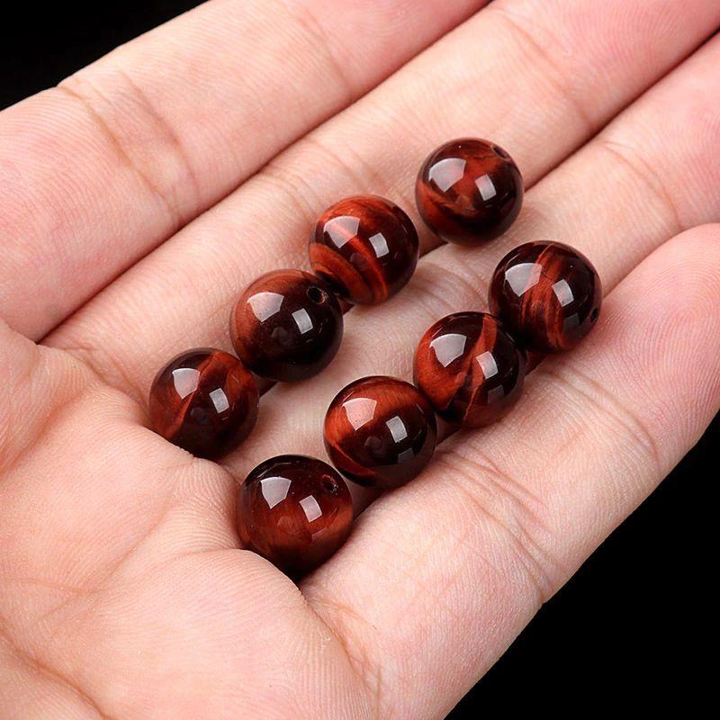 Product Introduction of Các loại Hạt Đá TA Mắt hổ dùng để làm vòng tay + vòng cổ 24