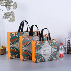 Tas Goodie Bag Spunbond Anti Air | Banyak Motif Untuk Belanja Ukuran 32 cm, 42cm & 47cm