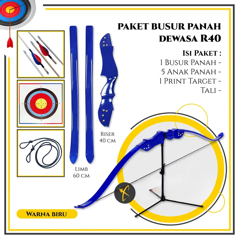 Paket Busur Panah  Dewasa R40M 0