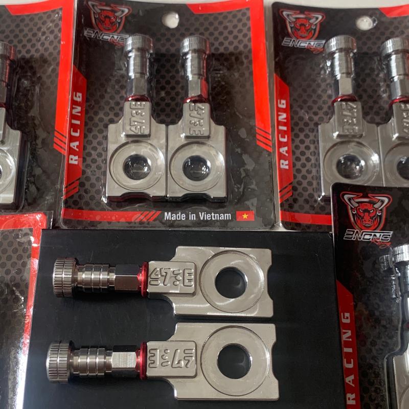 Tăng Sên CNC inox 304 Nguyên Khối - Sài Cốt Zin- Gắn được các dòng xe Wave - dream - sirius - blade - Phụ Tùng Phụ Kiện