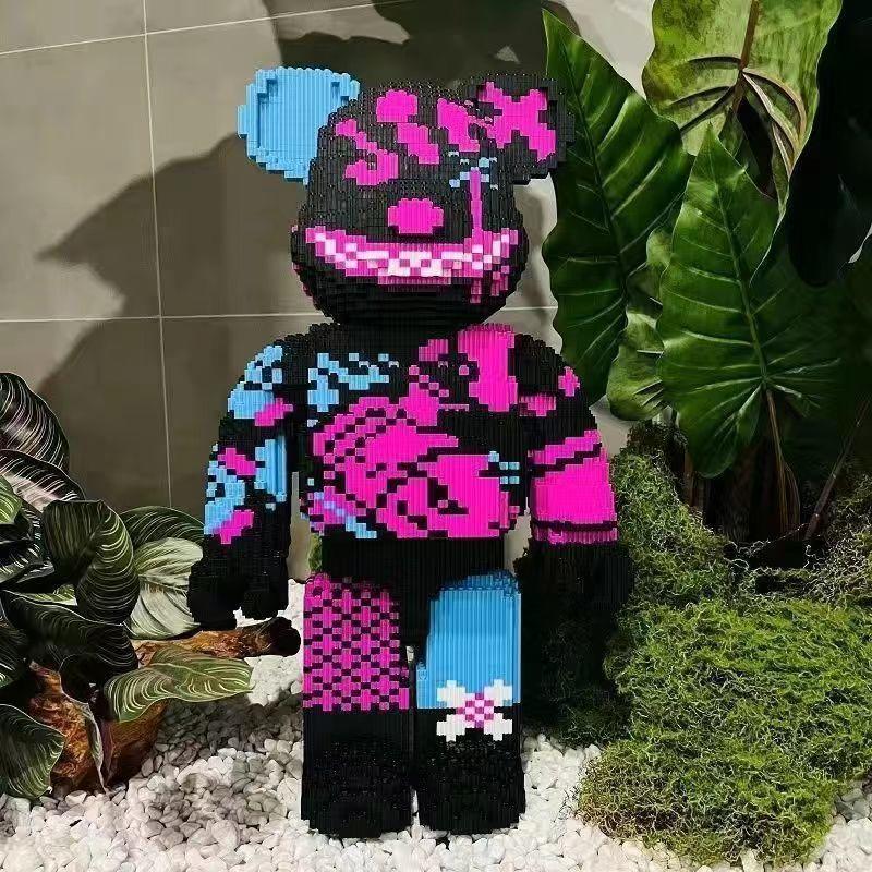 Product Introduction of Khối Xây Dựng, Tương Thích Với Lego, Dòng Ngoại cỡ 55, Gấu Bạo Lực Đồ Trang Trí, Đồ Chơi Lắp Ráp Ba Chiều Thích Hợp Cho Bé Trai Và Bé Gái, Quà Tặng Trẻ Em, Giảm Giá 7