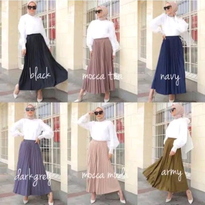 rok plisket hyget premium mayung ootd by wahyu 4