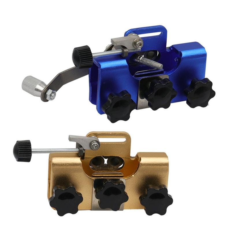 Portable Electric Chainsaw Sharpener Tool Aluminum Alloy Chainsaw Sharpening Jig Handheld Grinding Machine Tools 6