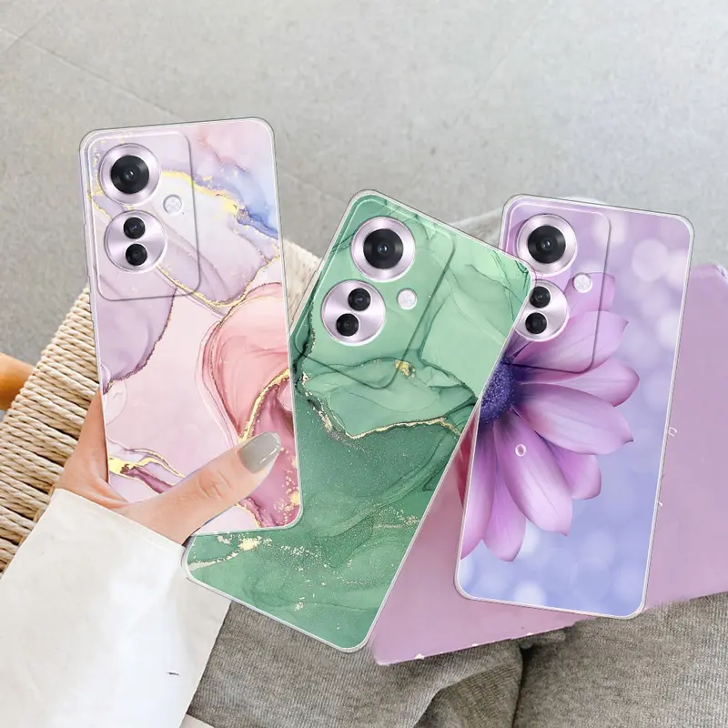 Ốp Lưng, Cho OPPO Reno11 F 5G CPH2603, Ốp Lưng Bảo Vệ, Cho Oppo F25 PRO 5G Coque, Ốp Điện Thoại Silicon Mềm Trong Suốt, Reno 11F Funda 3