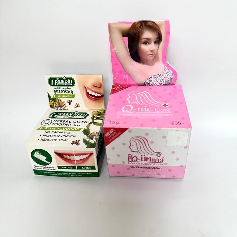  Kem Qnic và Bột Trắng Răng 