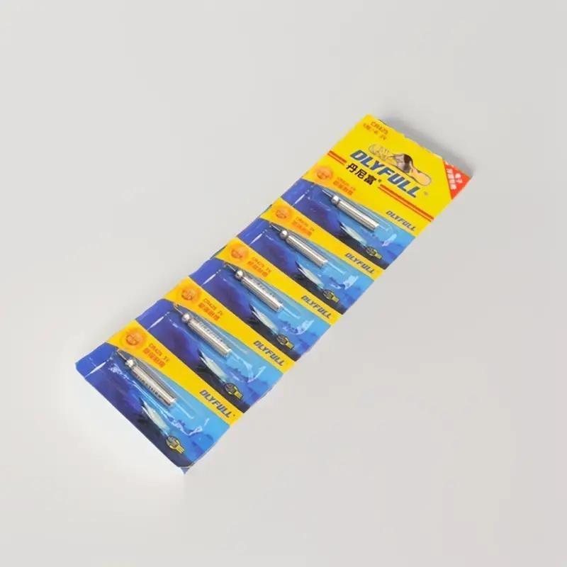 Vỉ 5 viên pin phao câu đài câu đêm - Bá Vương Đi Câu Bắt Cá Fishing Câu Cá