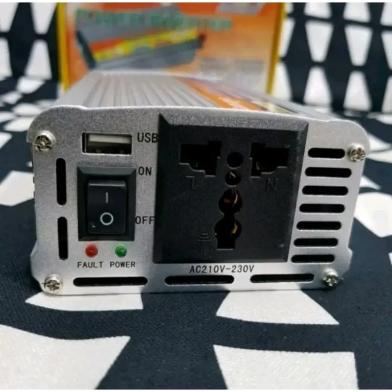 POWER INVERTER DC ke AC Aki listrik Serbaguna Daya Besaar 1000W 4