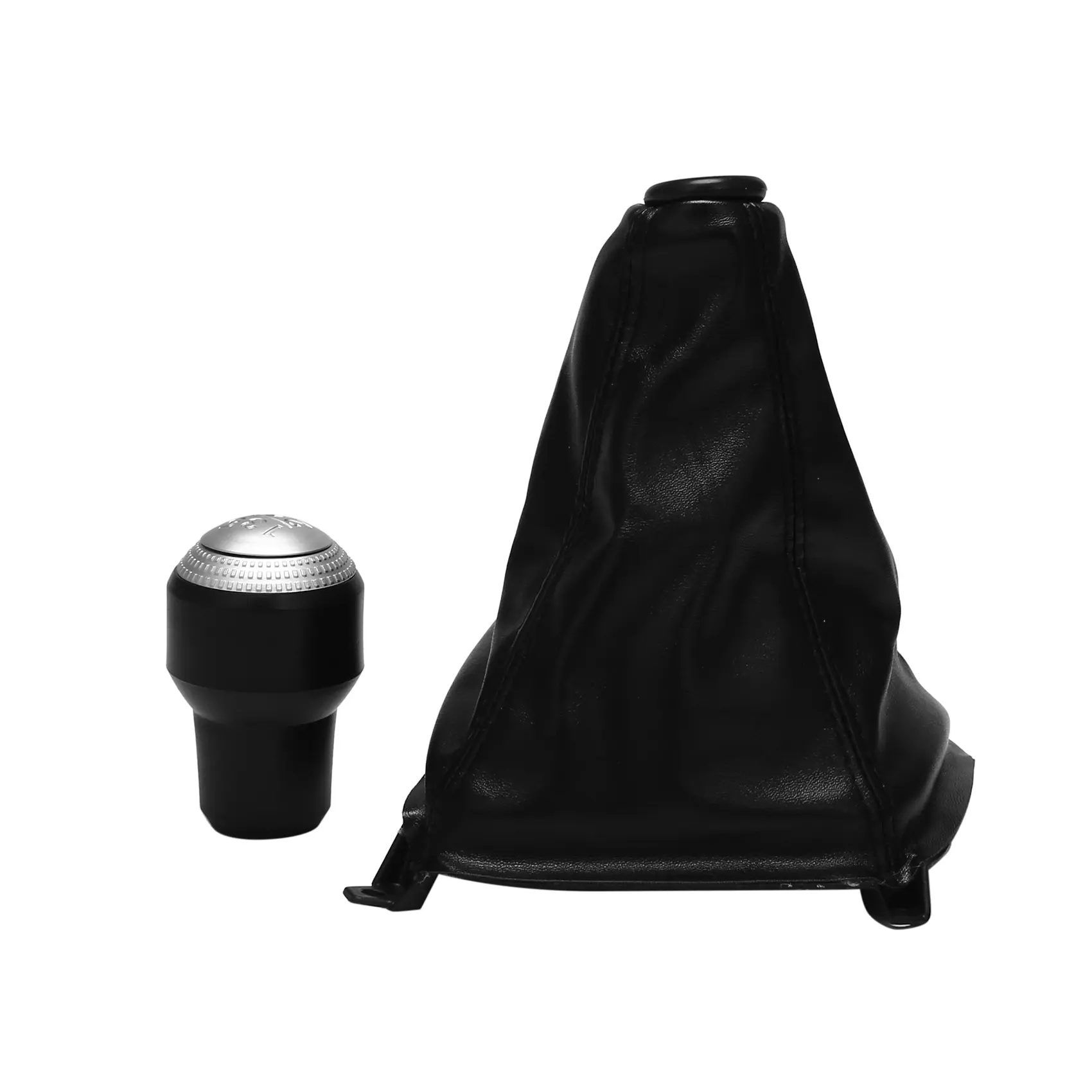 5 Speed Gear Shift Knob Leather Boot for 2004 2005 2006 2007 2008 2009