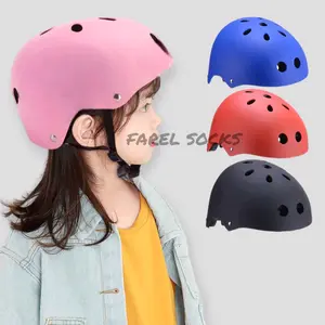 Helm Sepeda Anak Kid Skateboarding Helm Sepatu Roda Climbing Rafting sepeda listrik putra putri tercinta anak tk sd junior kecil balita