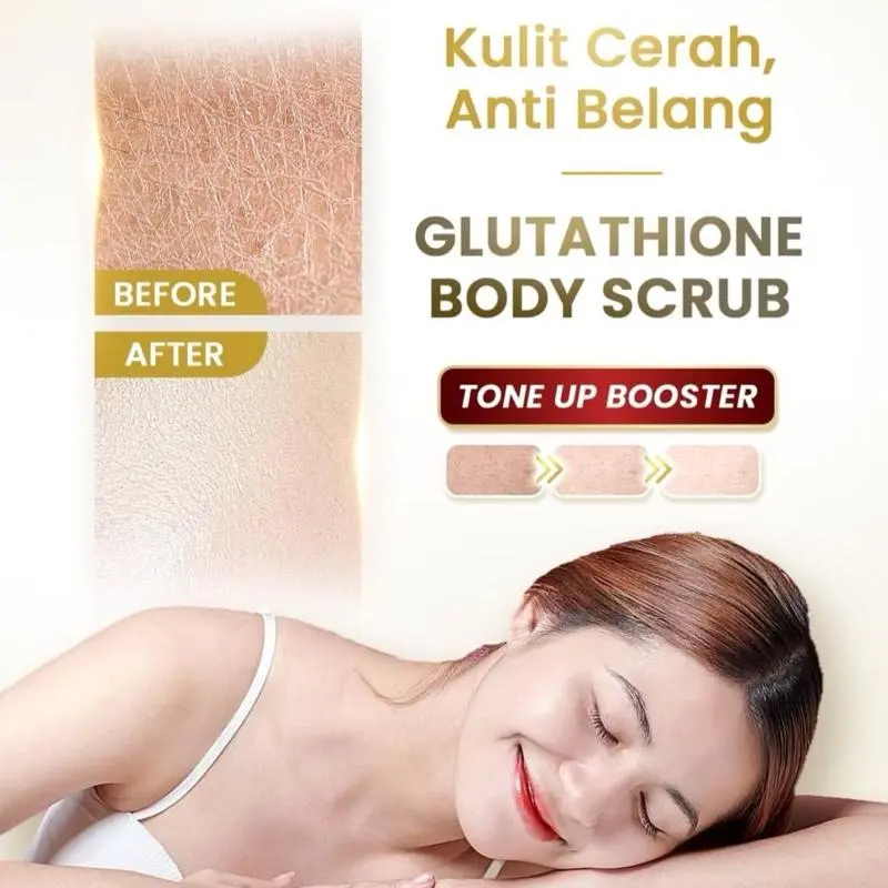 SKINFLAIR GLUTAWHITE MILKY LOTION | GLUTATHIONE BODY SCRUB TONE UP BOOSTER Mencerahkan Tubuh 4