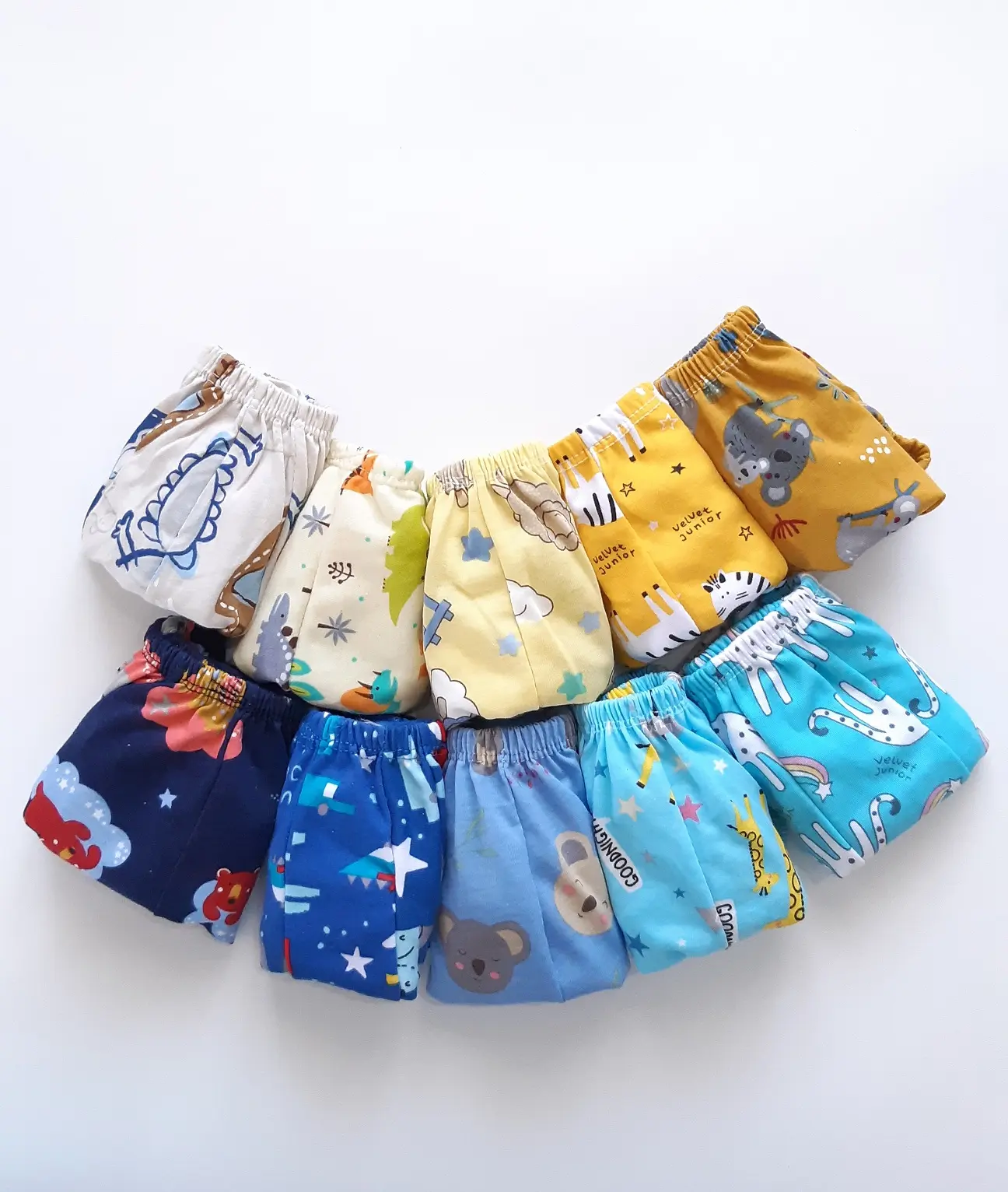 6pcs Celana Dalam Anak Laki-laki Motif Babydoll 1-7 Tahun