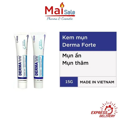 Derma Forte Gel & Derma Forte Advanced - Kem Mụn Trứng Cá, Thâm