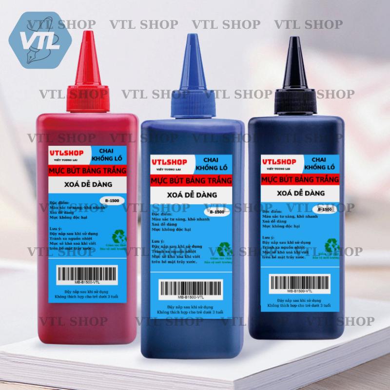 Mực Viết Bảng Trắng Xóa Được Dễ Dàng VTL Shop - Mực bida - Mực Bút lông viết bảng xóa được VTL Shop
