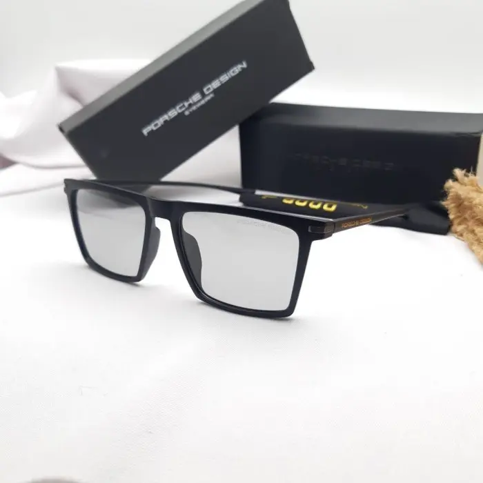 Kacamata Pria Sunglass Porsche Photochromic Frame Paling Lentur - Kacamata Hitam Anti Gores Dan Anti Silau fashion