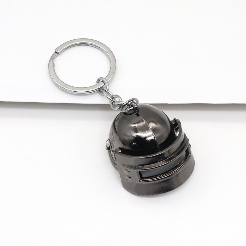 Keychain 3D Helm PU BG / Gantungan Kunci / Senjata PU BG 5